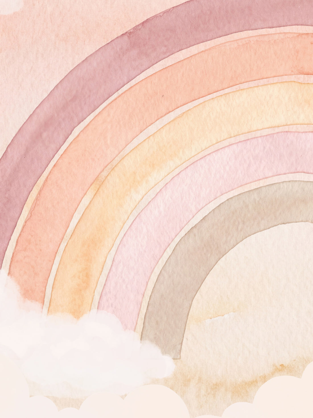 Pastel Pembe Gökkuşağı duvar kağıdı, duvar kağıdına yakından bakış